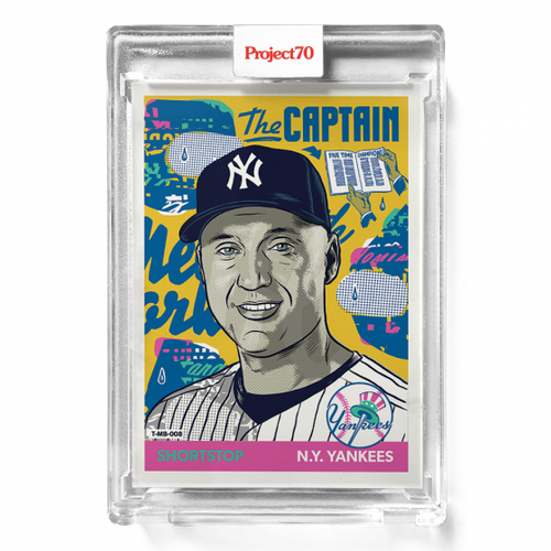 2021 TOPPS PROJECT70 #368 Derek Jeter by Morning Breath - Picture 1 of 2