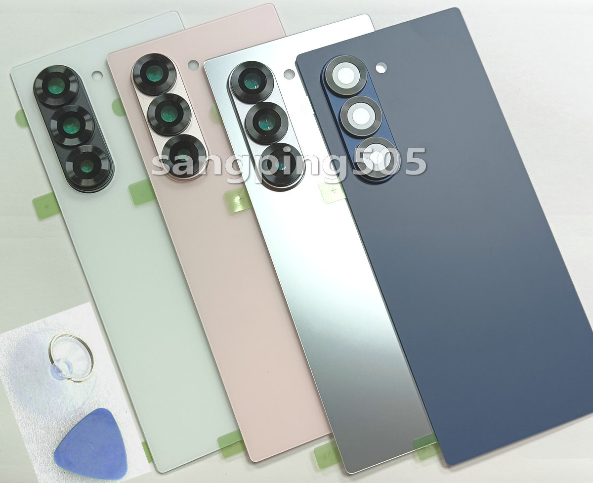 OEM Battery Back Cover Glass+Camera Lens For Samsung Galaxy Z Fold 6-image