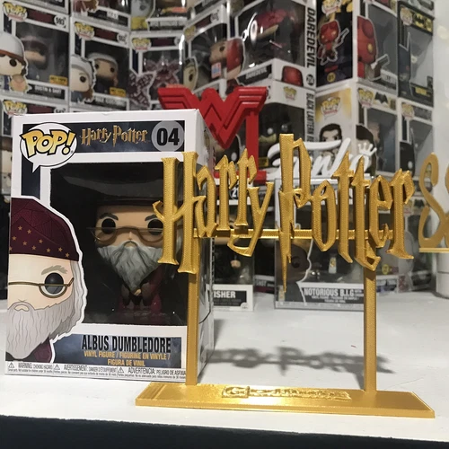 Harry Potter (Fan Art) Display Sign With House Name POP Dorbz Collectibles
