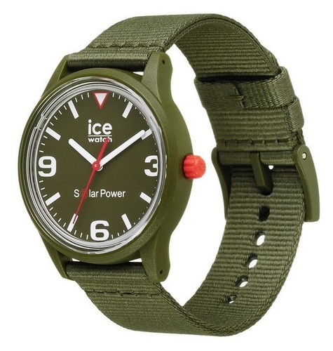 Ice-Watch ICE 020060 solar power khaki tide ocean Medium unisex Uhr grün Neu - Bild 2 von 3