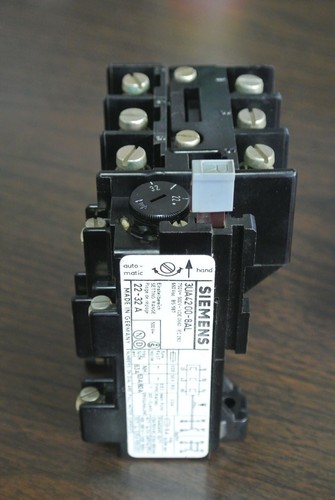 SIEMENS 3UA4200-8AL - OVERCURRENT RELAY 22-32A - 750-900V - NEW SURPLUS - 660VAC - Picture 8 of 12