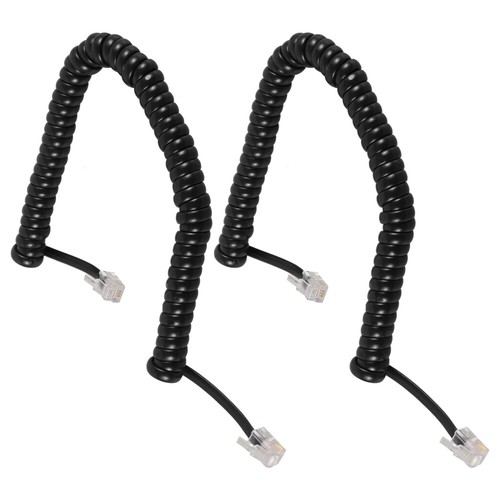 2 Pcs Cable Coiled Phone Cord for Landline Cords Telephone - Zdjęcie 12 z 12