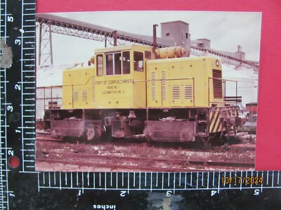 PORT OF CORPUS CHRISTI EISENBAHN DIESELLOK #3 ORIG FOTO TEXAS