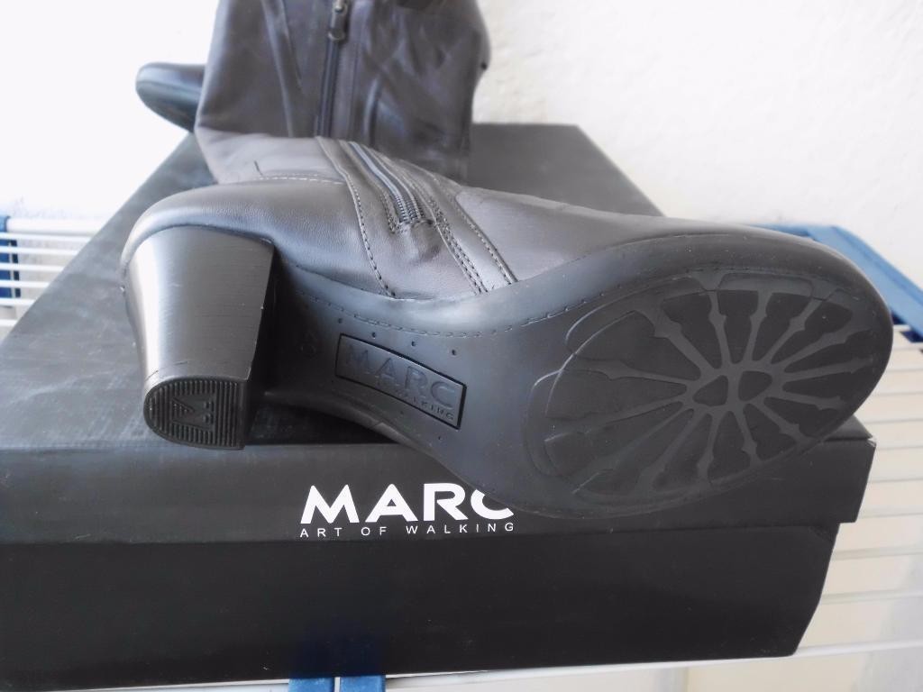 Damen klassisch braune Leder Stiefel Stiefel Stiefel Marke MARC Größe 40 7ff3ac Damen klassisch braune Leder Stiefel Stiefel Stiefel Marke MARC Größe 40 7ff3ac