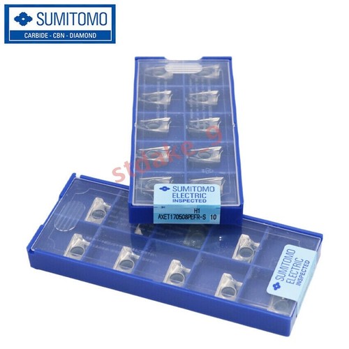 NEW AXET170508PEFR-S H1 SUMITOMO Original CNC Milling carbide inserts 10pcs - Picture 3 of 4