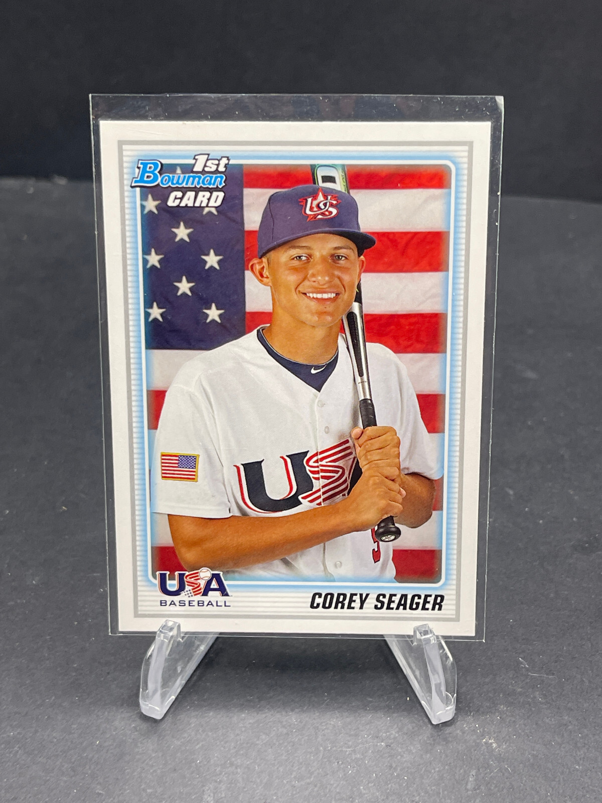 2010 COREY SEAGER BOWMAN DRAFT PICKS BASEBALL TEAM USA 1ST BOWMAN CARD #BDPP108 