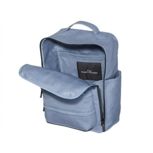 Marc Jacobs The Backpack Blue Shadow Canvas Rucksack - Bild 3 von 5