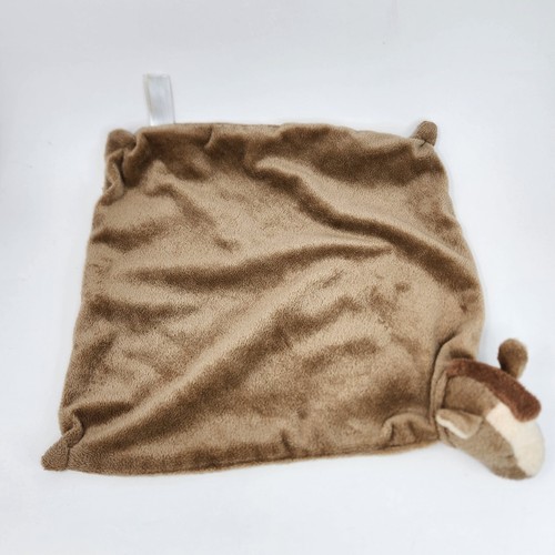 ANGEL DEAR BABY BROWN HORSE / PONY SECURITY BLANKET STUFFED ANIMAL PLUSH SOFT - Picture 6 of 7
