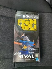 Nerf Rival 50X High Impact Rounds 50 Yellow Balls Ammo Bullets HASBRO Toy