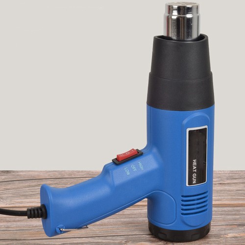 2000W Heißluftpistole Kit Heissluftgebläse mit 4 Zubehör Elektrische Heißluftfön - Bild 9 von 12