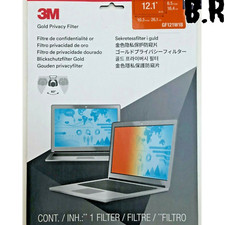 3M Gold Privacy Filter 12.1” Inch Frameless Widescreen Laptop Notebook GF121W1B