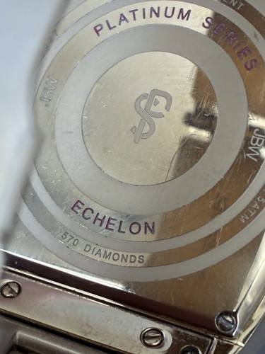 JBW Reserve Watch Echelon 18k Platinum Series Men's Watch PS570A - Picture 9 of 9