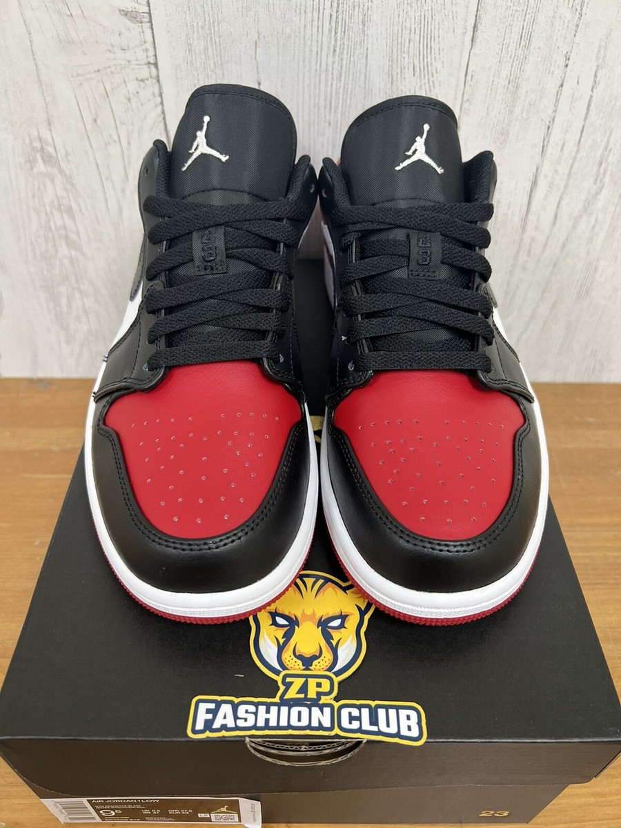 Air Jordan 1 Low Bred Toe MENS 553558-612 GS 553560-612 | eBay Air Jordan 1 Low Bred Toe MENS 553558-612 GS 553560-612 | eBay