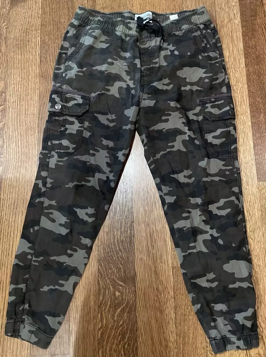 Elastic hotsell camo pants