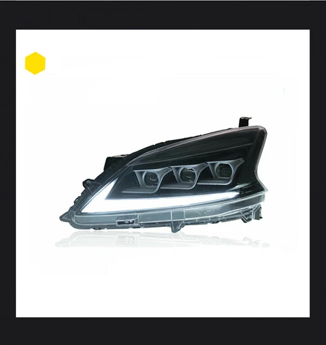 2012-2015 LED turn signal dynamic Headlights assembly for Nissan sentra one set. - Picture 11 of 14