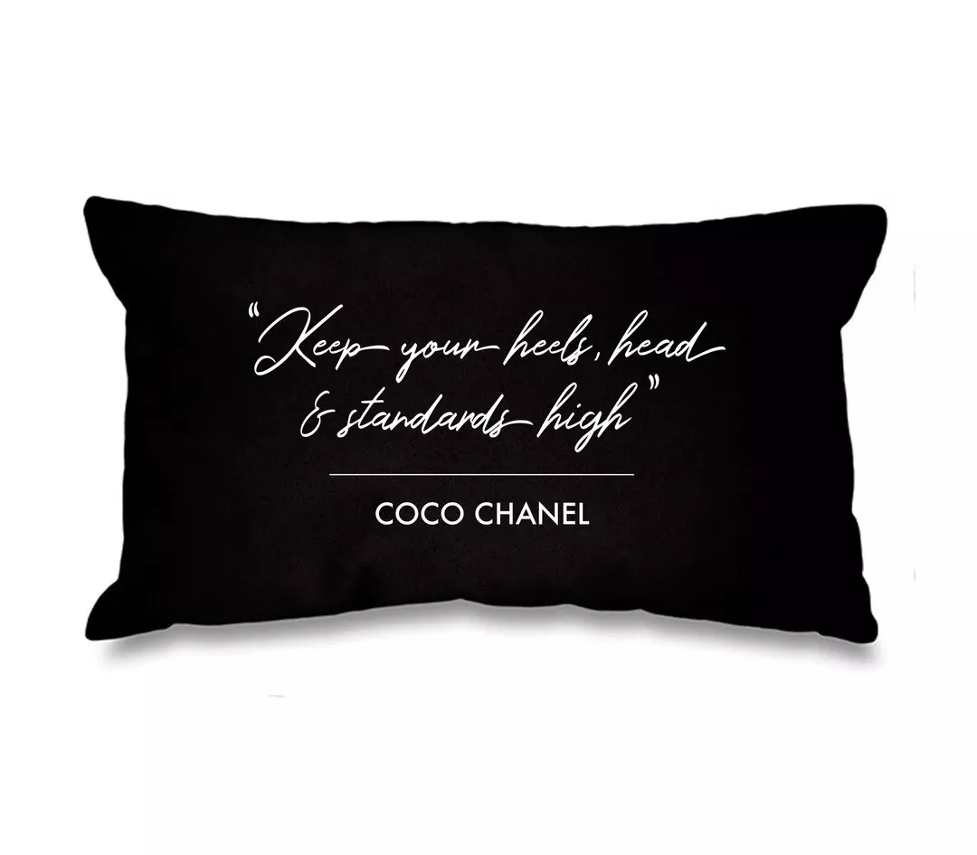 Coco Chanel Pillow