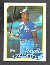 1989 Topps #540 Bo Jackson - NRMT