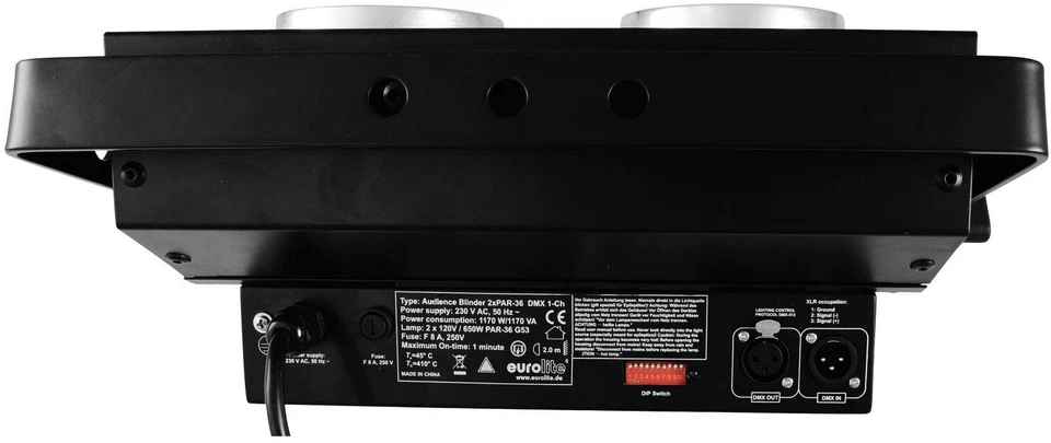 EUROLITE Audience Blinder 2xPAR-36 DMX sw - Bild 3 von 4