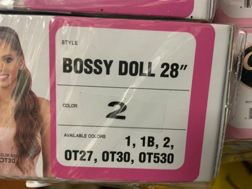 Mayde ponytail Bossy Doll 28” - Wavy - Picture 2 of 2