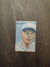 1933 GOUDEY 94 BILL WALKER  rookie ST. LOUIS CARDINALS Poor 
