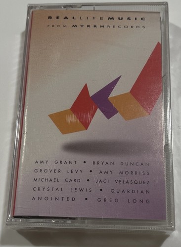 PROMO SEALED “Real Life Music” 1996 Myrrh Cassette w/Amy Grant/Jaci Velasquez….! - Picture 1 of 3
