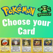 Pokemon Jungle Unlimited Set WOTC - Choose Your Card 1999 Vintage NM/LP