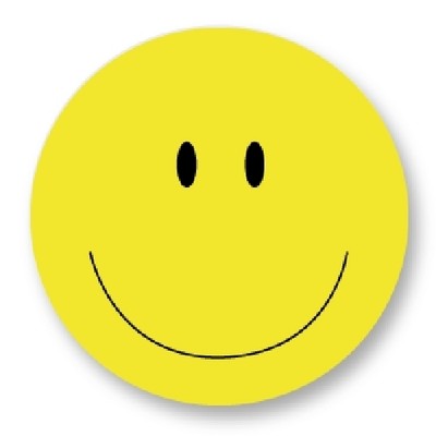 Porte clé Keychain Ø45mm Smiley Face Smile Smiling Emo Emoticones Happy Face