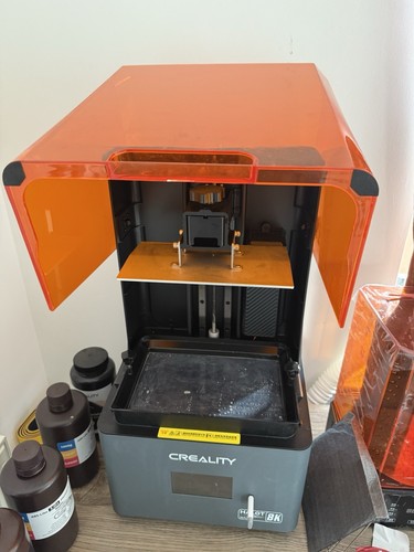 Creality Halot-Mage 8K 3D Printer + Creality UW-03 Wash & Cure Machine+2KG Resin - Photo 7/12