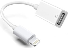 MFi Certified Lightning to USB 3 Camera Adapter OTG Cable