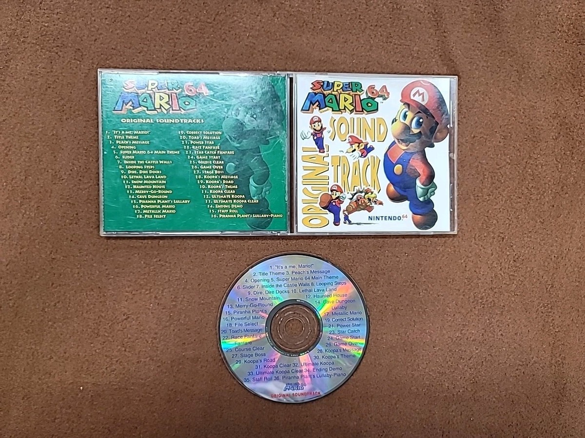スーパーマリオ64 サントラ CD Koji Kondo – Super Mario 64 Original Soundtrack – CD (Album