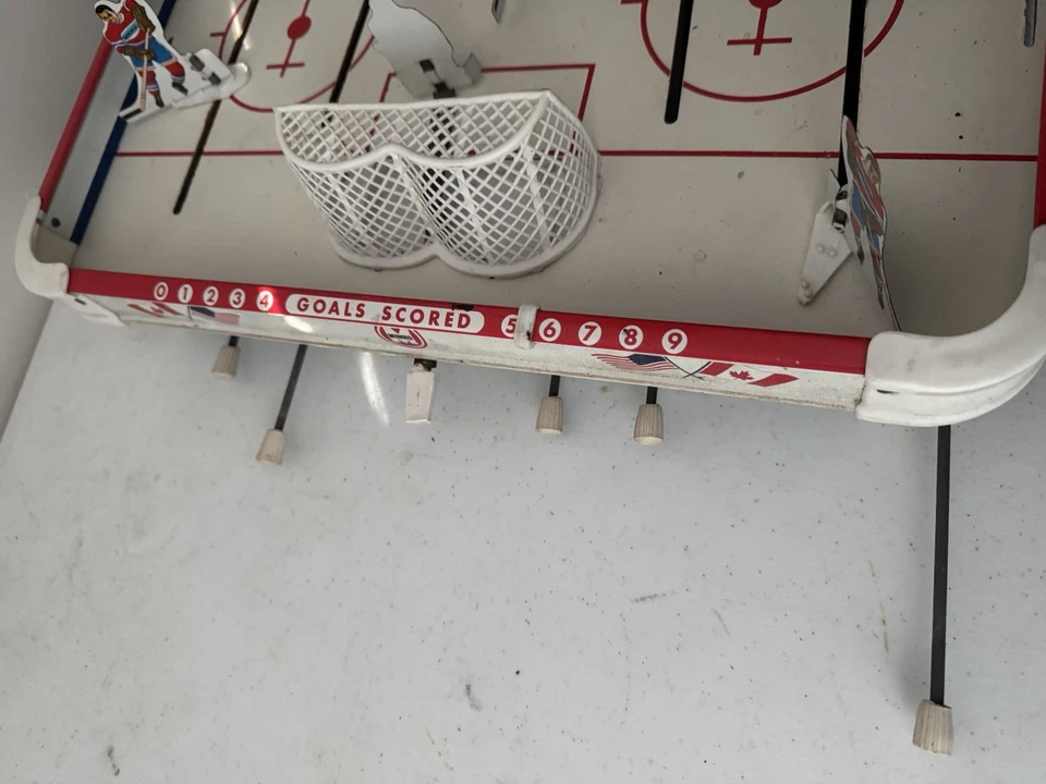 20 世纪 60 年代复古 MUNRO 桌曲棍球功能齐全-很棒!! 加拿大制造 — 第 3/4 张图片