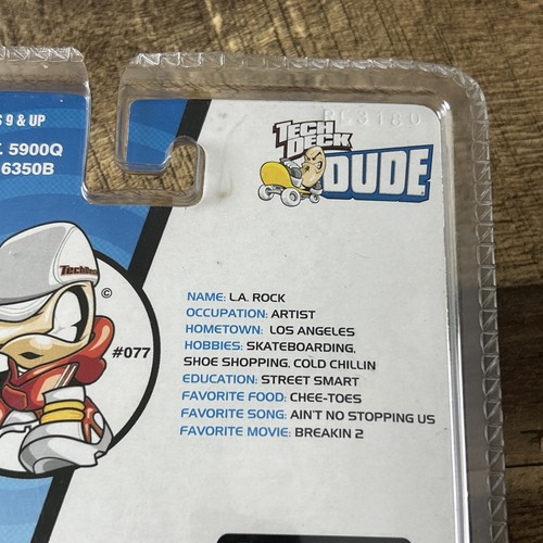 Tech Deck Dude - Evolution Crew 15 #077 L.A. Rock RARE 2004 X-Concepts - Bild 16 von 19