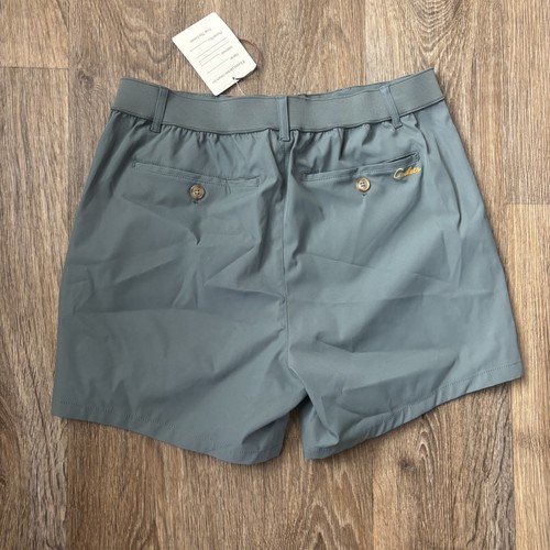 Nuevo con etiquetas Cadets Course corto bandón azul para hombre XS golf/sarga de rendimiento - Imagen 3 de 5