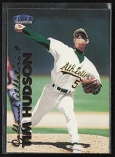 Tim Hudson 1999 Fleer Tradition Update #U-6 RC Oakland Athletics