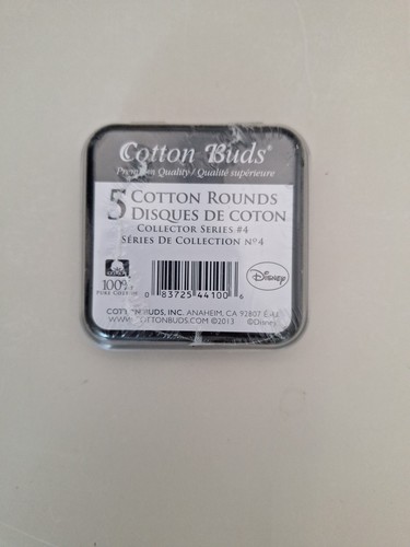 Disney Minnie Mouse Cotton Buds Cotton Swab And Rounds In Metal Tins 2013 Travel - Picture 3 of 5