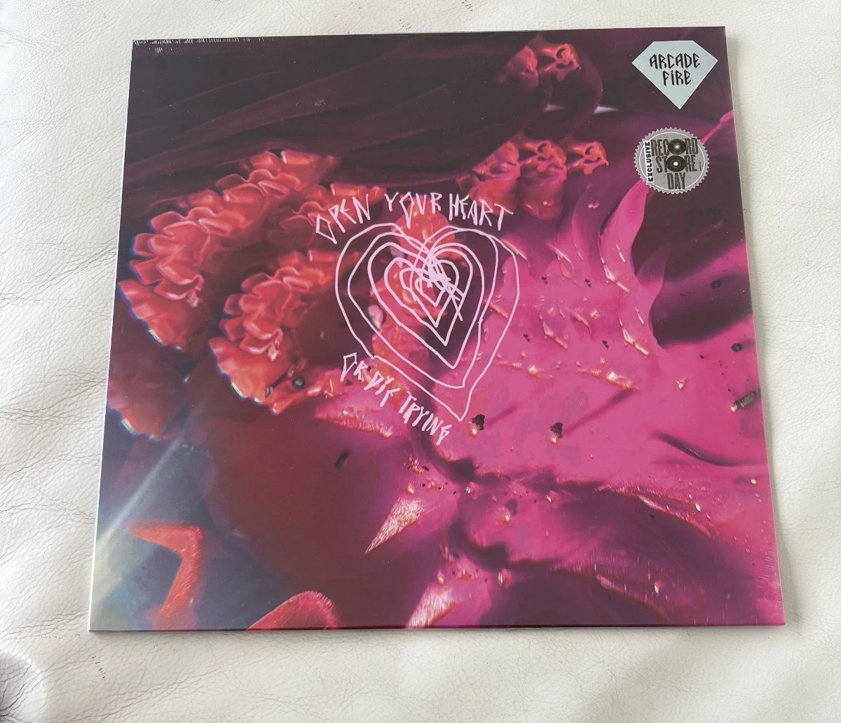Arcade Fire – Open Your Heart Or Die Trying NEW RSD 2026 Black