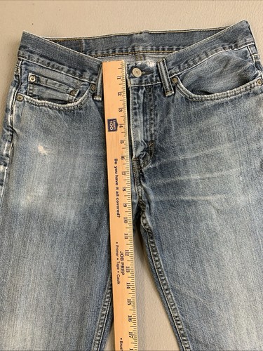 Levis 514 Jeans Herren Größe 31 X 32 Slim Straight Leg Blau Denim Hose - Bild 10 von 24