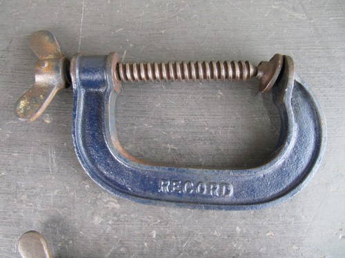 Pair of Vintage Record 3” G Clamps - Picture 5 of 6