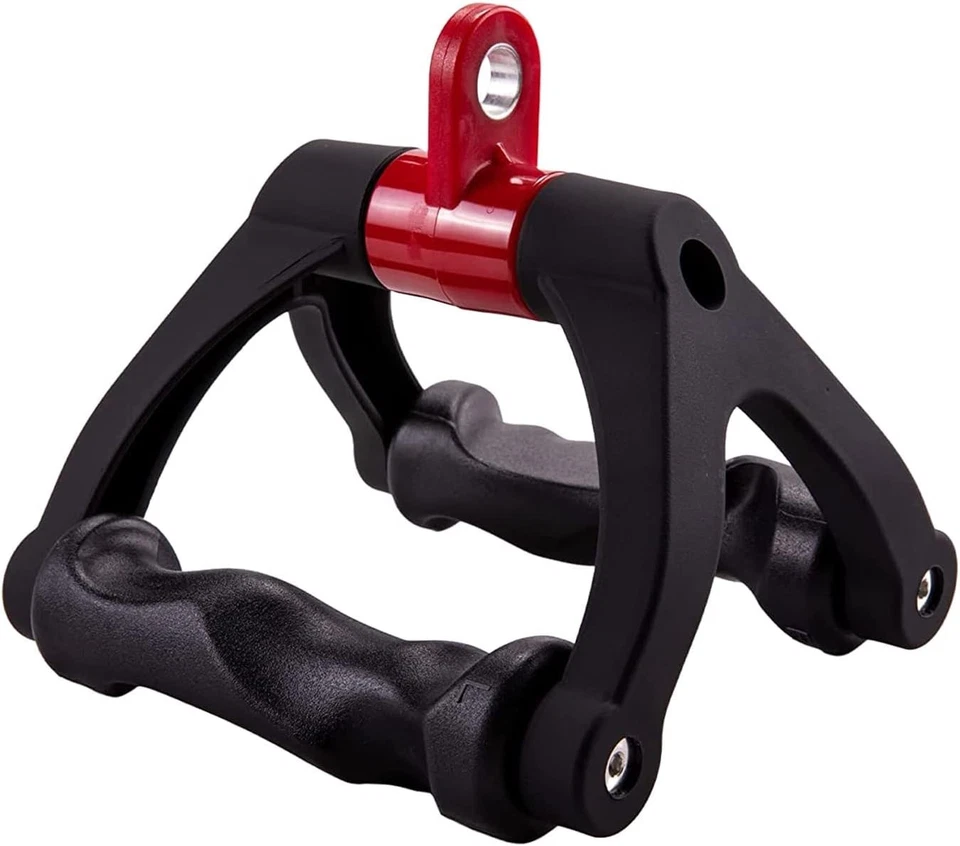 Doppel D Rudergriff Landmine für Fitness Pull Down Bizeps Trizeps - Bild 3 von 4