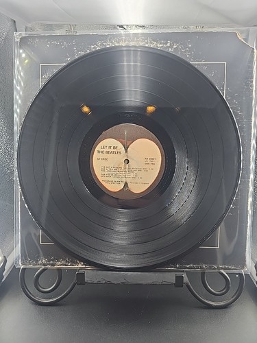 The Beatles Let It Be LP 1970 Apple AR 34001 1St Jacksonville Press VG+/G+ - Picture 9 of 11