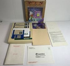 Sierra Kings Quest II Romancing the Throne PC Big Box Game 1987 IBM TANDY