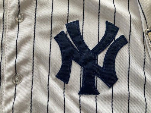 Derek Jeter 2008 New York Yankees Men Sz 50 Home White Jersey w/ All Star Patch - Picture 11 of 13