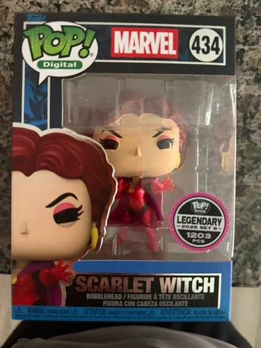 SCARLET WITCH Funko Pop 1/1203 Pcs LEGENDARY Disney MARVEL West Coast Avengers