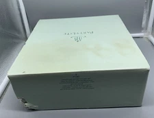 PartyLite Harlequin Votive Holder Set of 3 Stemmed/Blue Glass - P7282