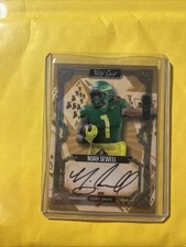 OREGON DUCKS NOAH SEWELL AUTO 1/1 2023 WILD CARD 5 CARD DRAW ROOKIE BEARS MINT🔥
