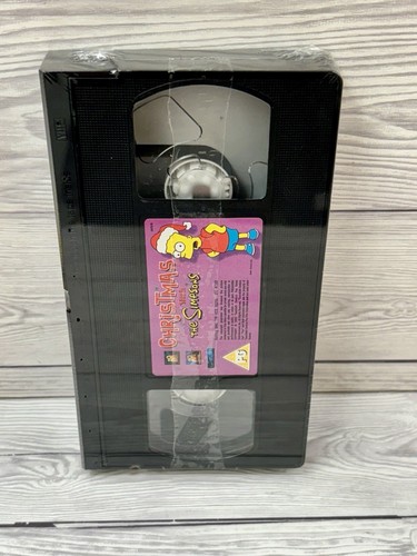 The Simpsons - Christmas With The Simpsons (Animated) (VHS, 2003) Tape Sealed - Picture 3 of 6
