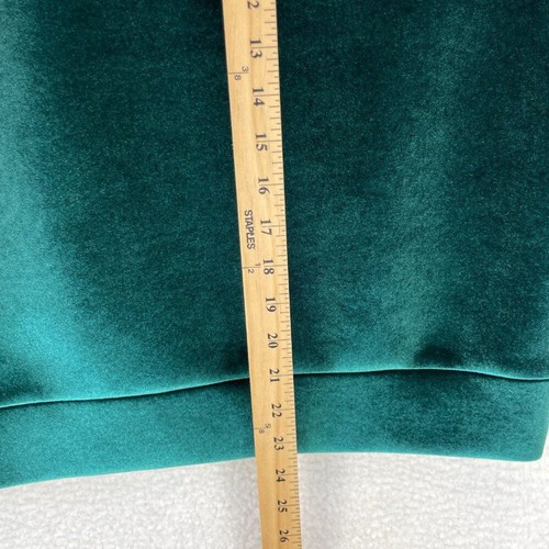 Maje Damen grün Torina Samt Velours Rundhalsausschnitt Pullover Sweatshirt Oberteil Größe 2 - Bild 5 von 8