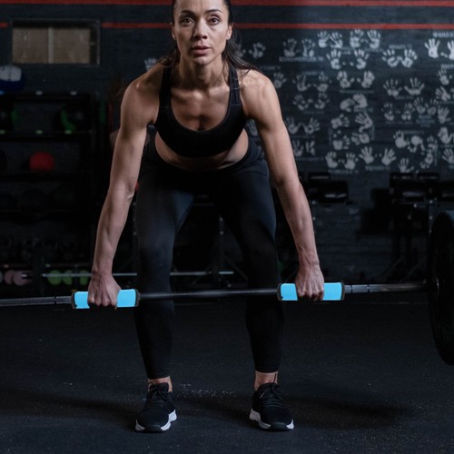 2 Piezas Funda Antideslizante Pull-up Manija Cubierta Barras Acolchado para Empujes de Cadera - Imagen 9 de 12