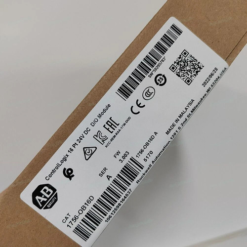 New Factory Sealed AB 1756-OB16D SER A ControlLogix 9-30V DC Output Module - Picture 6 of 13