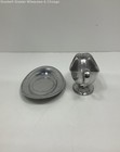 Wilton Co Silver Metal Platter Gravy Boat Farmetale Oval Serving Piece Tableware